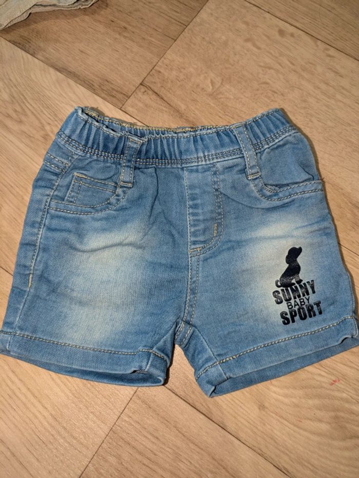 Lot 3 shorts fille 6 Mois 68cm - photo numéro 2