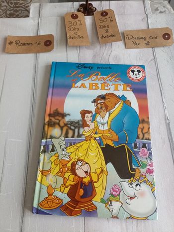 Livre Disney "la belle et bête"