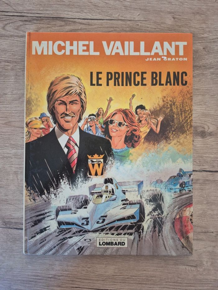 Bande dessinée Michel Vaillant Le prince blanc