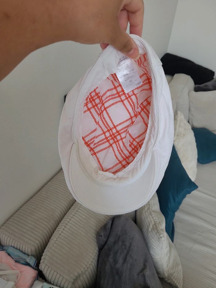 Béret blanc mixte - photo numéro 3