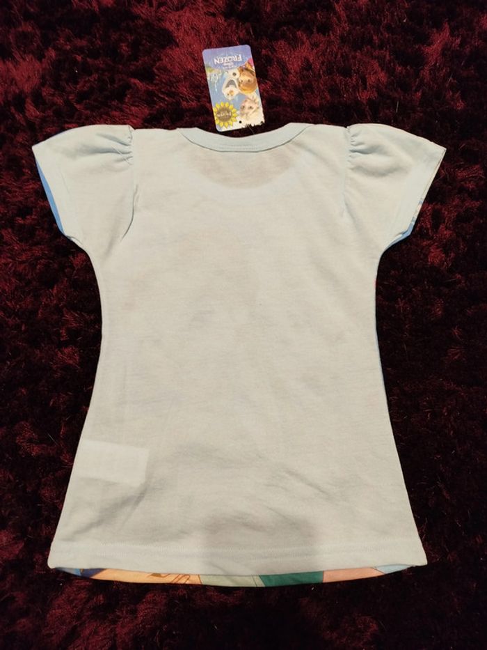 t-shirt la reine des neiges anna elsa disney - photo numéro 2