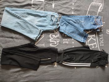 Lot de 4 pantalons fille 12 ans