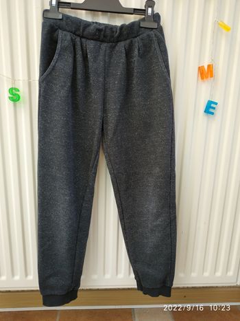 🖤 Jogging noir pailleté argent 10 ans Orchestra