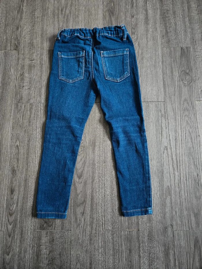 Jeans fille skinny taille 5/6 ans - photo numéro 2
