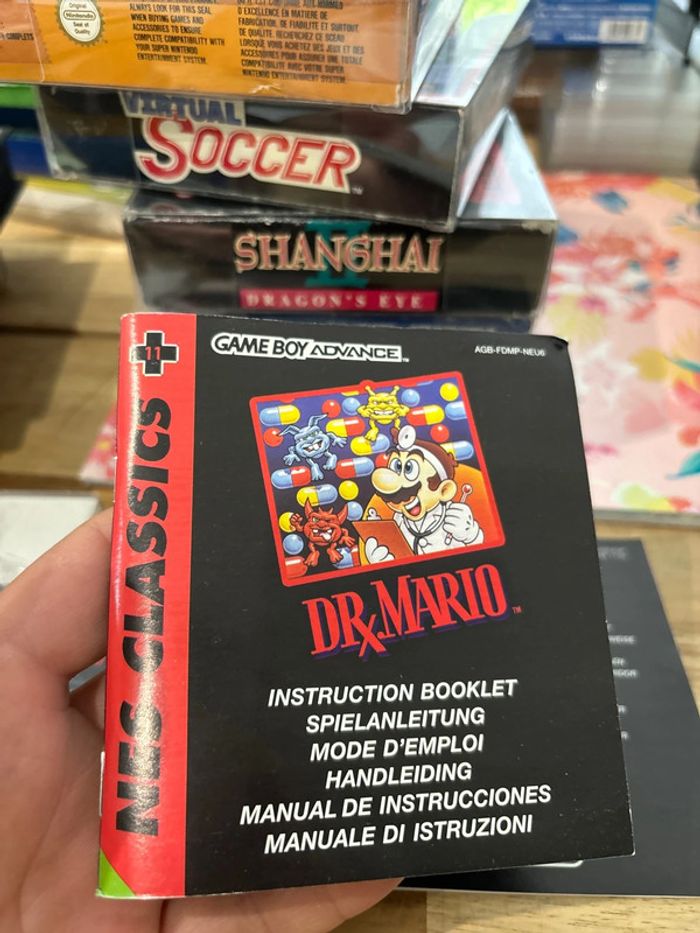 Dr Mario : Nes Classics - Nintendo Game boy advance / GTA - photo numéro 10