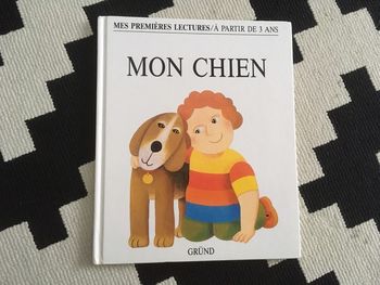 Livre à lire tout seuil "Mon Chien".