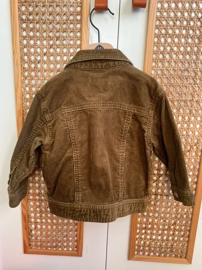 Veste velours kaki - photo numéro 2