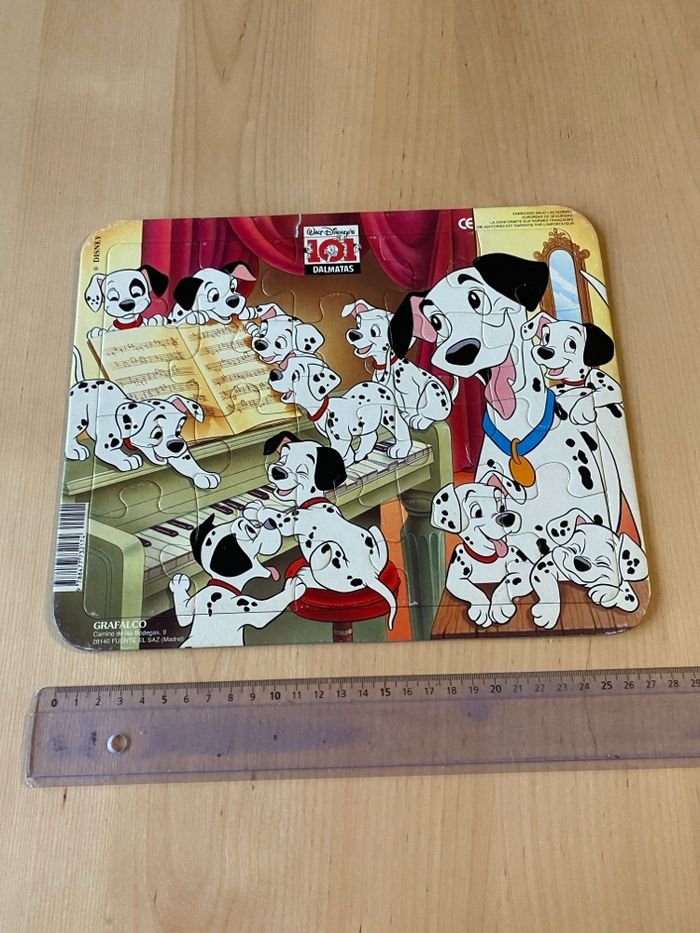 Puzzle 20 pieces disney chiens 101 dalmatiens