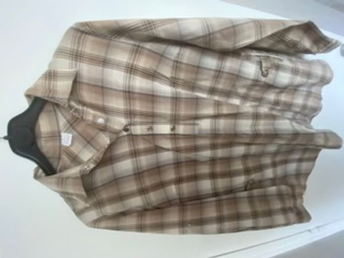 chemisier bucheron beige