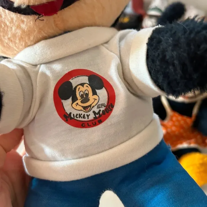 Lot 2 peluches disney mickey minnie vintage - photo numéro 5