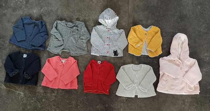 Lot vêtements filles 6 mois 59 pièces - photo numéro 5