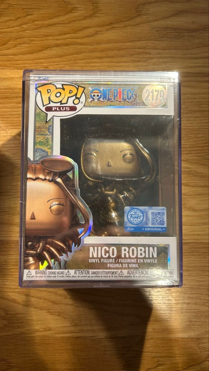 Funko Pop - Franky 2180 & Robin 2179 Bronze One Piece - photo numéro 4