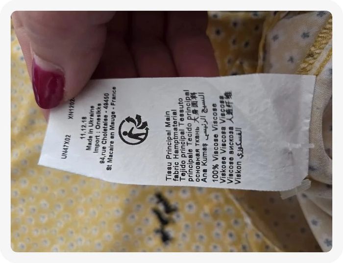 chemise Ikks jaune taille S - photo numéro 6