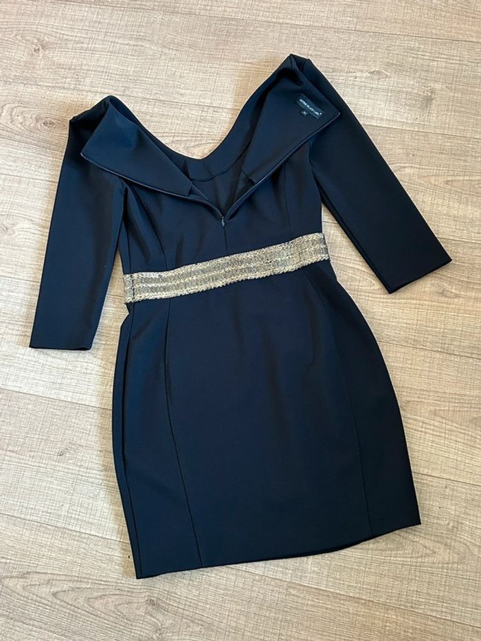 Robe noire et dorée Astrid Black Label taille M jamais portée - photo numéro 13
