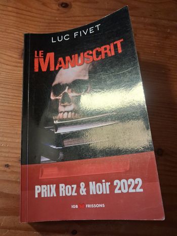 Roman adulte "Le manuscrit" - Luc Fivet