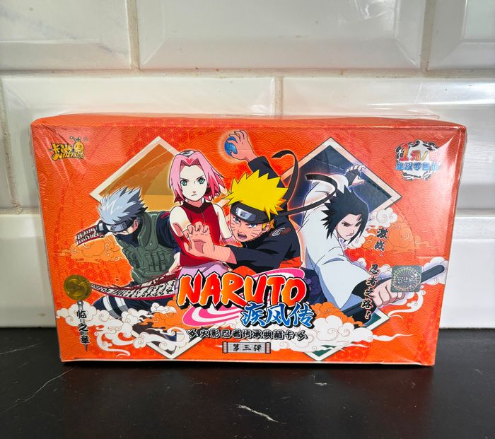 Display Naruto Kayou 1 Yuan Série 3 (T1W3) 36 Boosters Officiels! 180 Cartes / Non trié