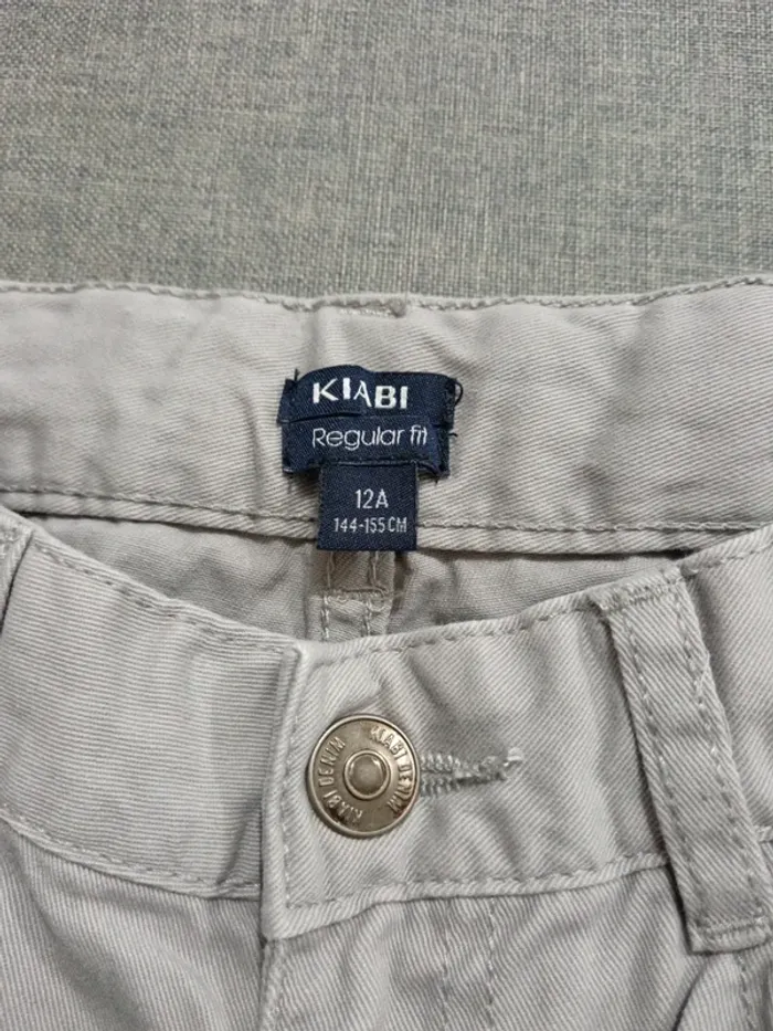 C13 pantalon gris kiabi 12 ans - photo numéro 3