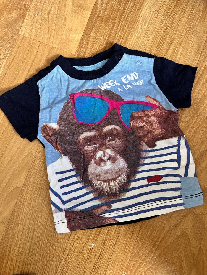 Lot t-shirt bébé toutes marques - photo numéro 7