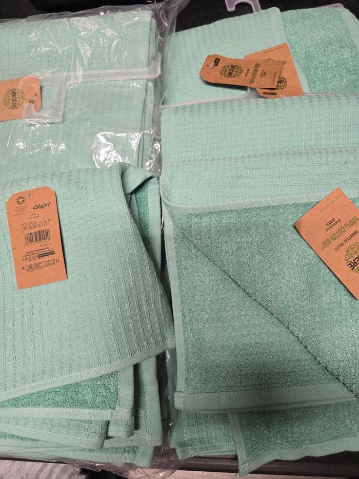 6 serviettes 100% coton bio