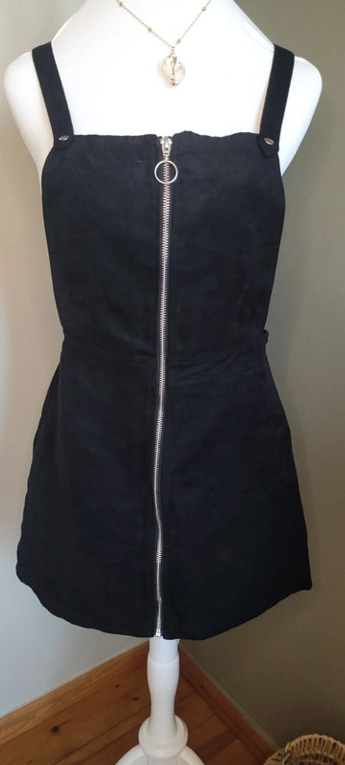 Jolie robe zippée bretelles ajustables Taille M - photo numéro 4
