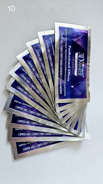 Bandes crest 3d White pour 10 jours