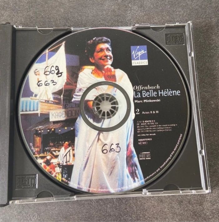 Album (2cd+livret) opérette La belle Hélène Offenbach - photo numéro 5
