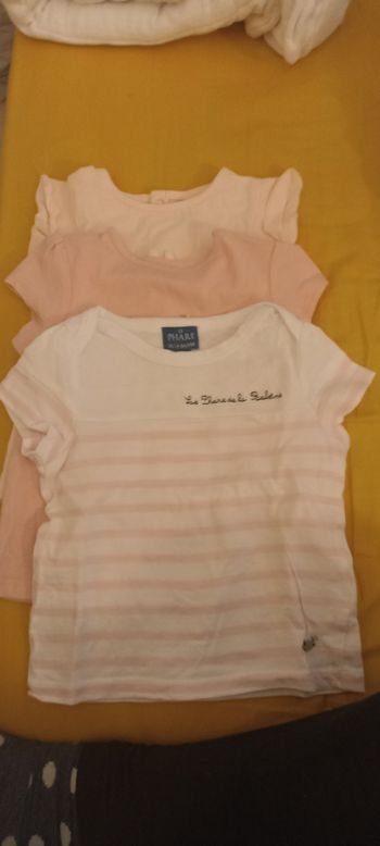 Lot 3 tee shirt manches courtes