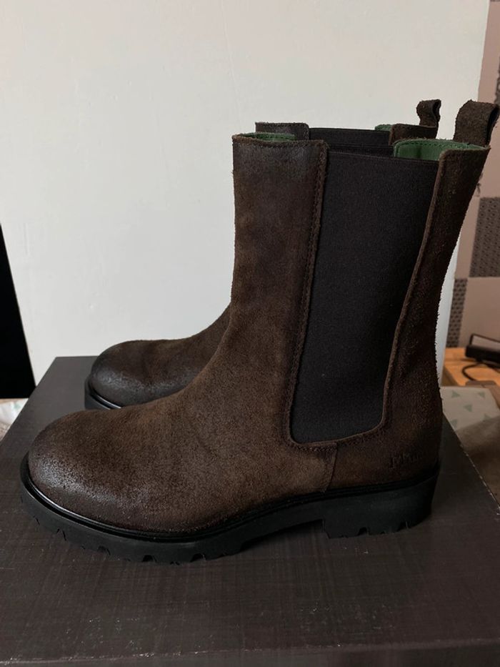 Bottines felmini marron cuir 39 neuves