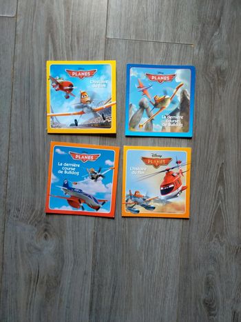 4 livres Disney Planes