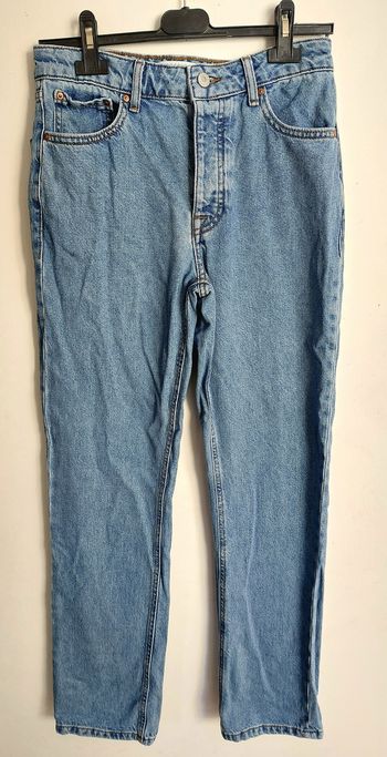 Jean droit bleu moyen ASOS