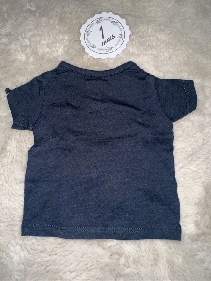 T shirt 1 mois été garçon - photo numéro 2