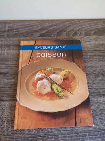 Livre cuisine Saveurs santé Poisson
