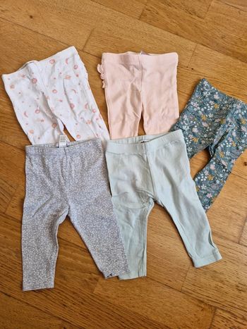 Lot de 5 leggings primark gemo et okaidi