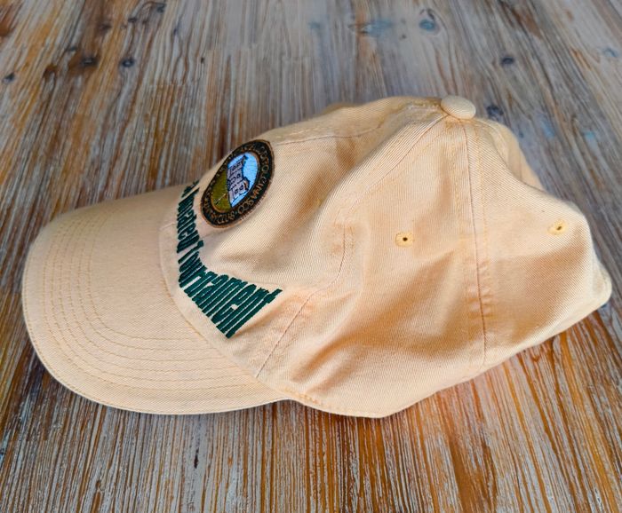 Casquette beige Golf Club Italie Vintage 100% Coton - photo numéro 2