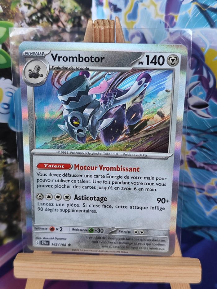 Vrombotor holo 142/198 écarlate et violet