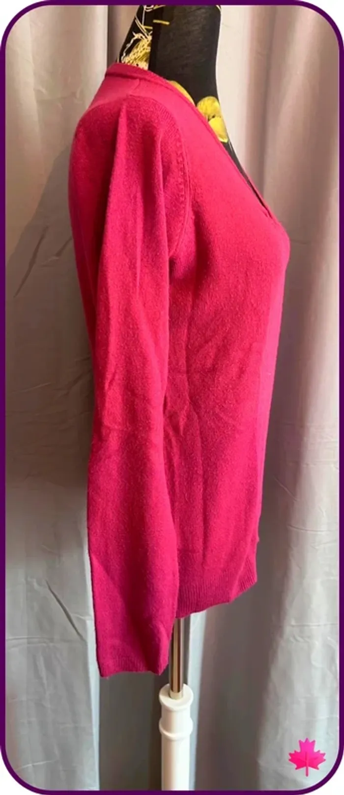 🌷petit pull prune 🌷 - photo numéro 2