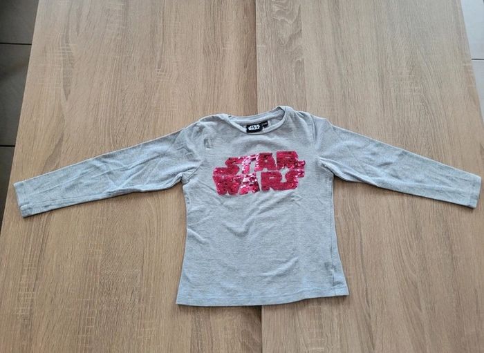 Lot de 2 tee-shirts fille en 6 ans - photo numéro 2