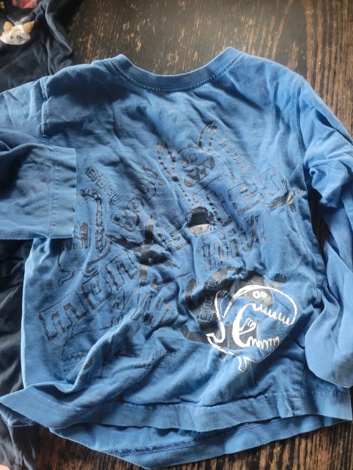 Lot 5 t shirt manches longues 6 ans - photo numéro 9