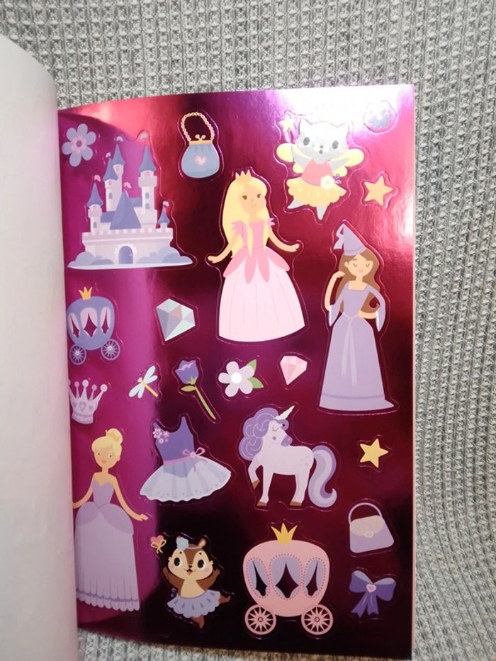 Sticker Book "Princesse" (couronne) - photo numéro 4
