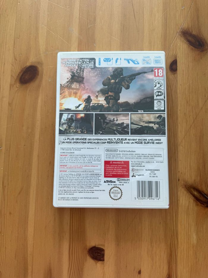 Call of Duty: Modern Warfare 3 - TBE - Wii - photo numéro 2