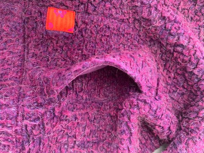 Gilet, zippé, mauve, en taille huit ans et de marque Marese. - photo numéro 4