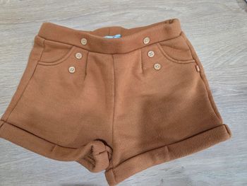 Short marron Obaibi 24 mois