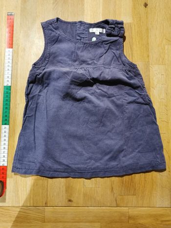 Robe velous mi saison 18 mois