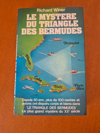 Livre le mystère du triangle des bermudes