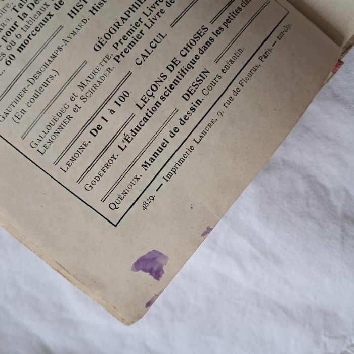 Livre ancien Line et Pierrot K. Seguin Premier livre de lecture courante Librairie Hachette 1924 - photo numéro 6