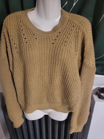 Pull femme taille l beige foncé fashion private company