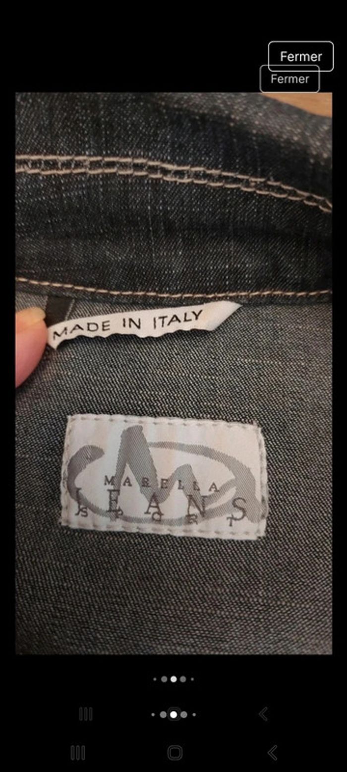 Jolie Veste Marella jeans sport fr/ be 40 it 42 - photo numéro 11