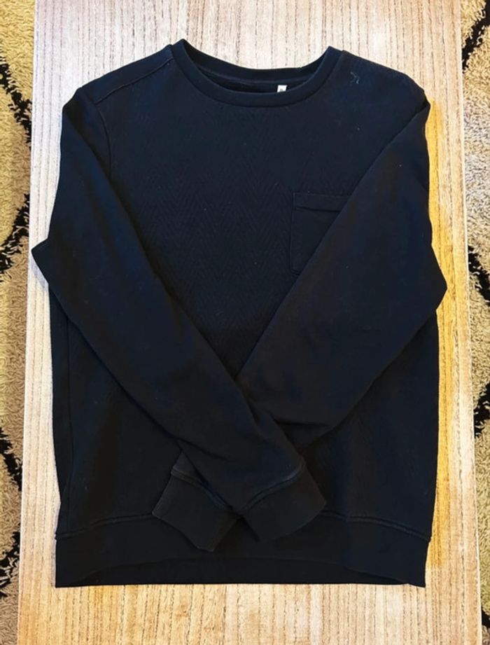 Pull molletonné noir Jules - photo numéro 5