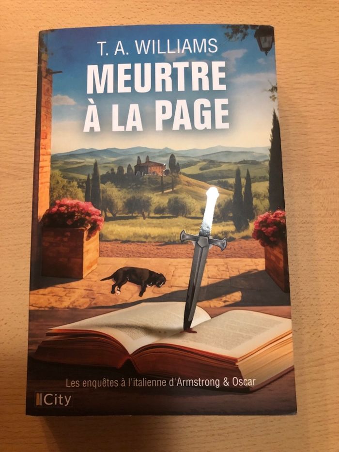 Livre Cosy Mystery « Meurtre à la page »