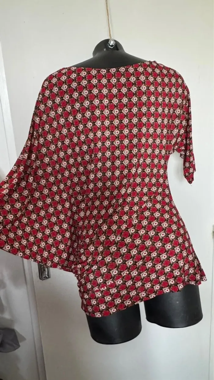 Blouse asymétrique L vintage - photo numéro 4